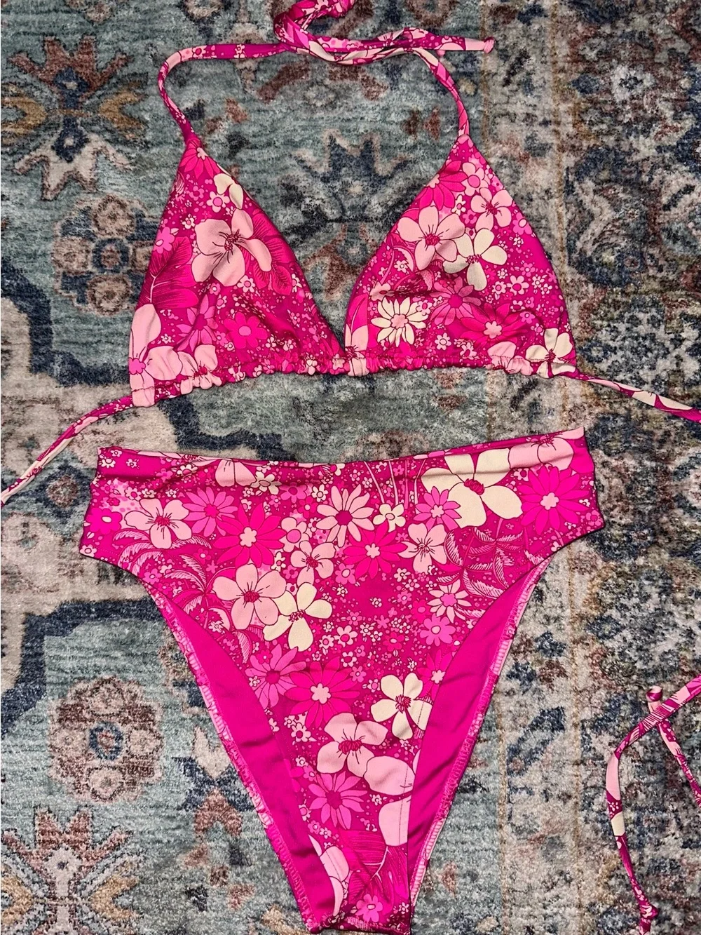 Frankie’s Bikinis Floral set